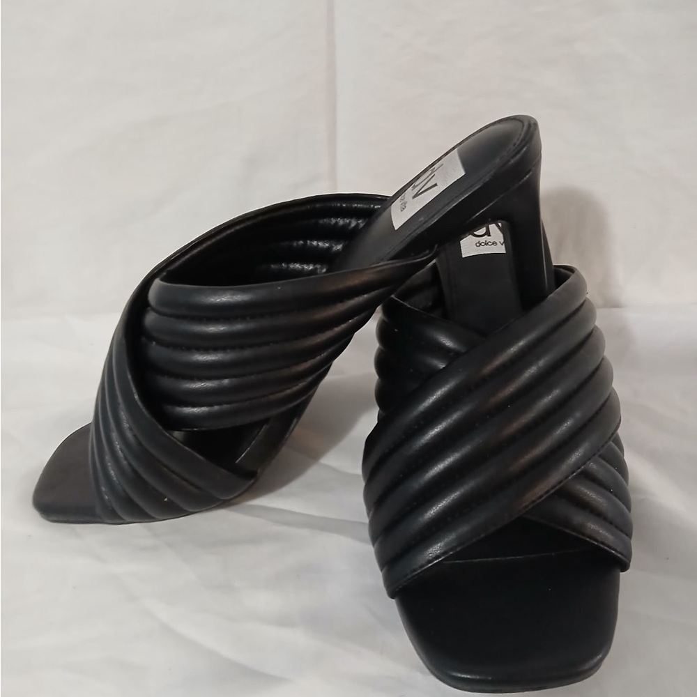 Dolce Vita Black Crisscross Heels
